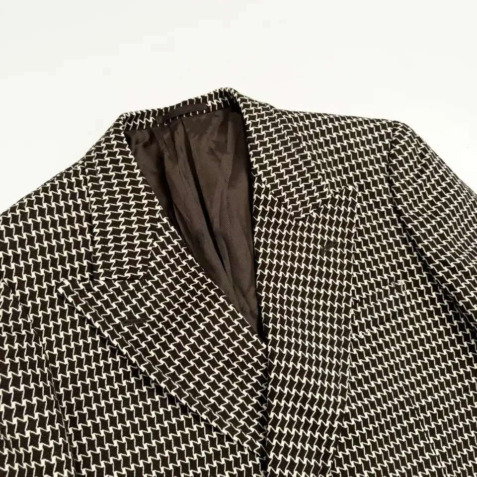 Vintage suriken pattern tailored jacket