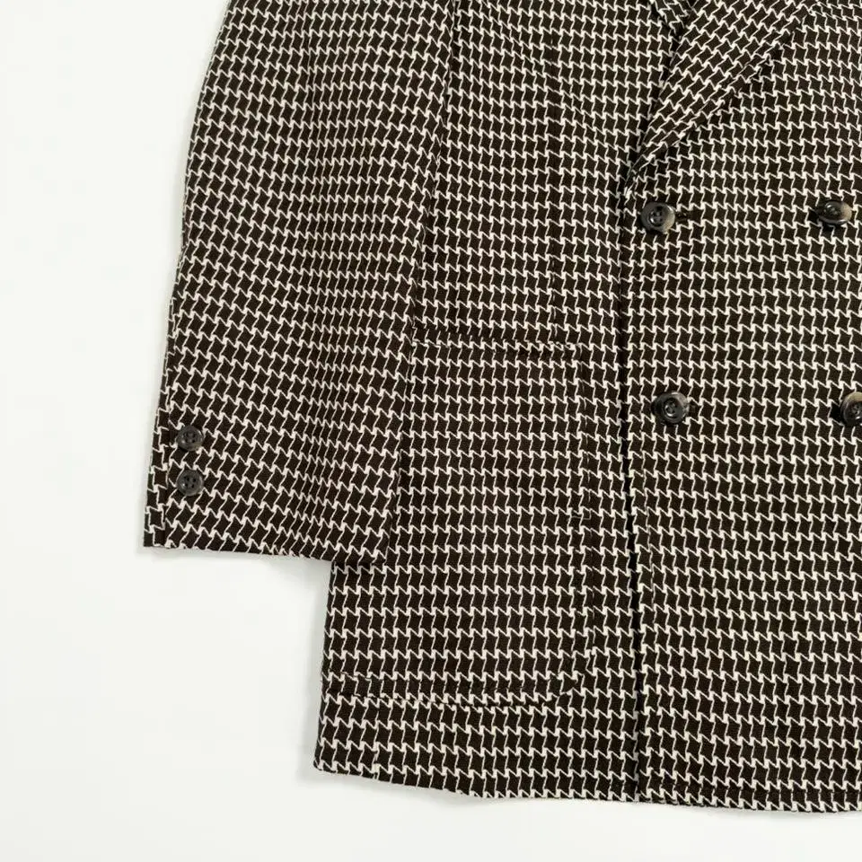 Vintage suriken pattern tailored jacket