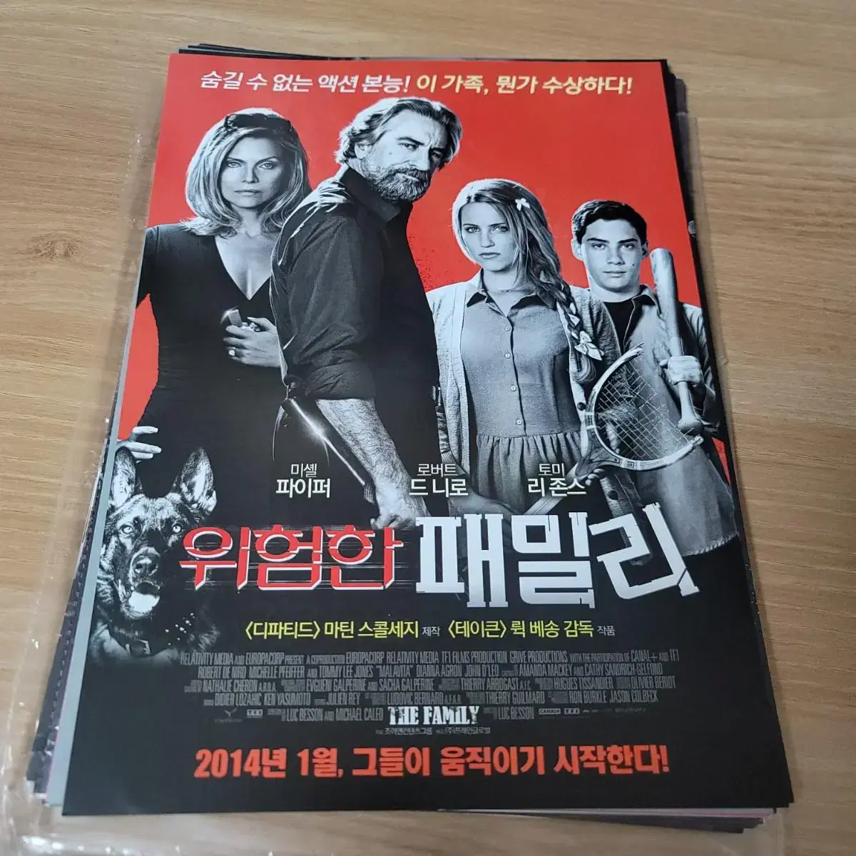 Dangerous Family Movies poster pamphlet