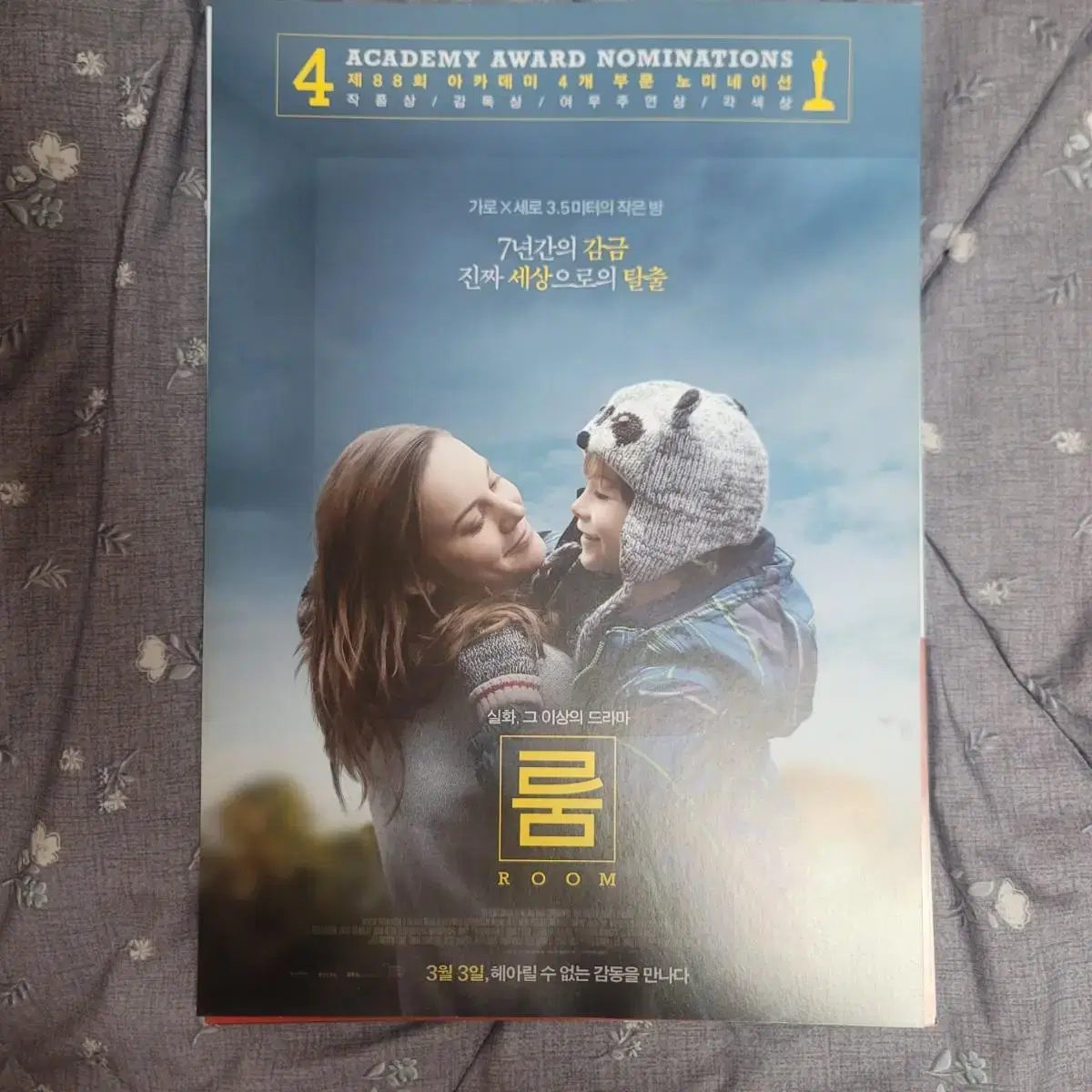 Room Movie poster brochure