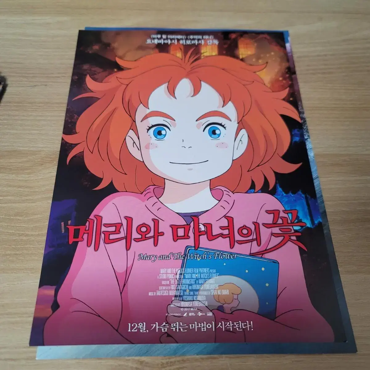 Mary and the Witch's Flower Movie poster Pamphlet