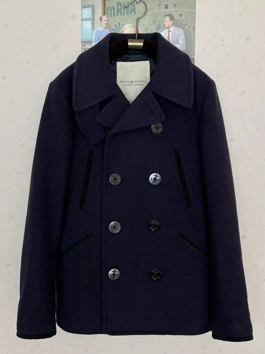 Ralph Lauren Men's Wool peacoat