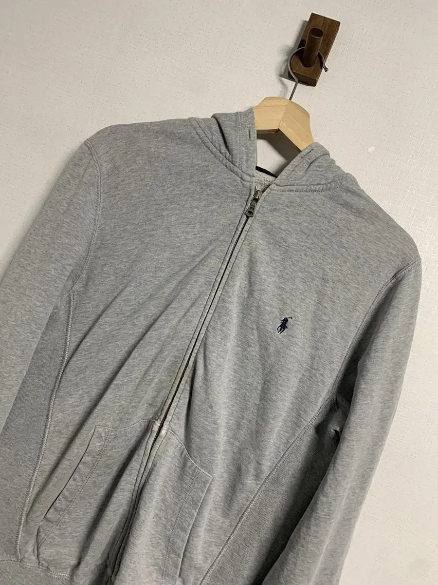 [L]00s Polo Ralph Lauren Vintage Grunge Hooded Zip Up