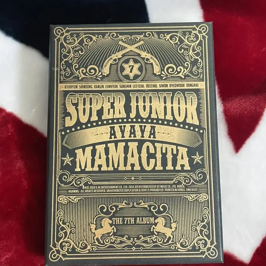 슈퍼주니어 MAMACITA 싸인앨범