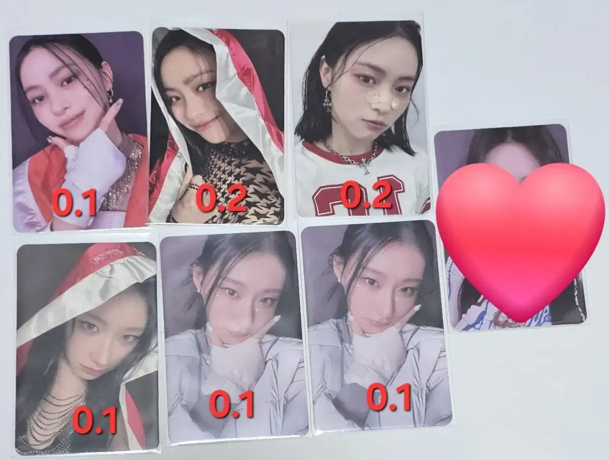 itzy bontubi,cake album photocard wts