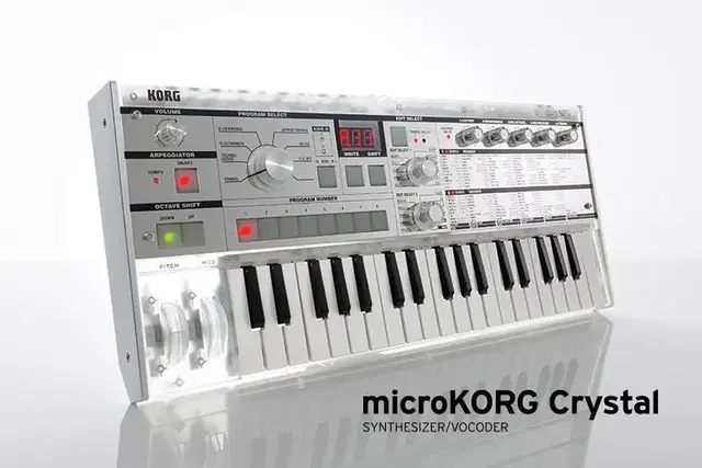 KORG microKORG Crystal 신디사이저 보코더 한정판 판매합