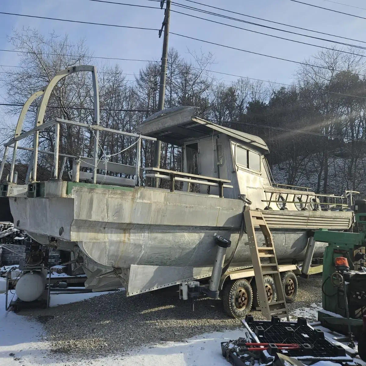 미군제작 boat/배 판매 소품용,인테리어용