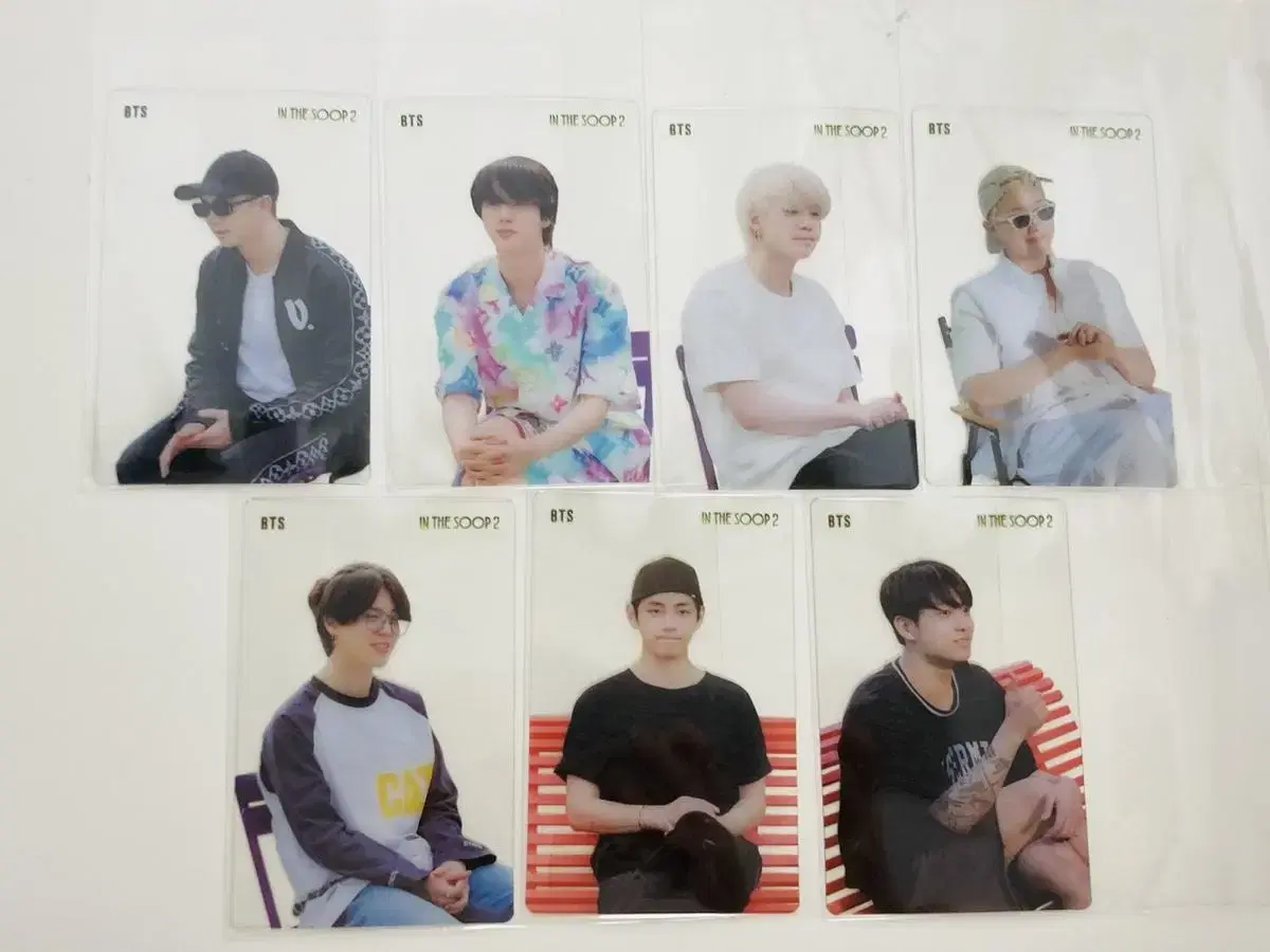 Bangtan in the Forest 2 Transparent Photocard