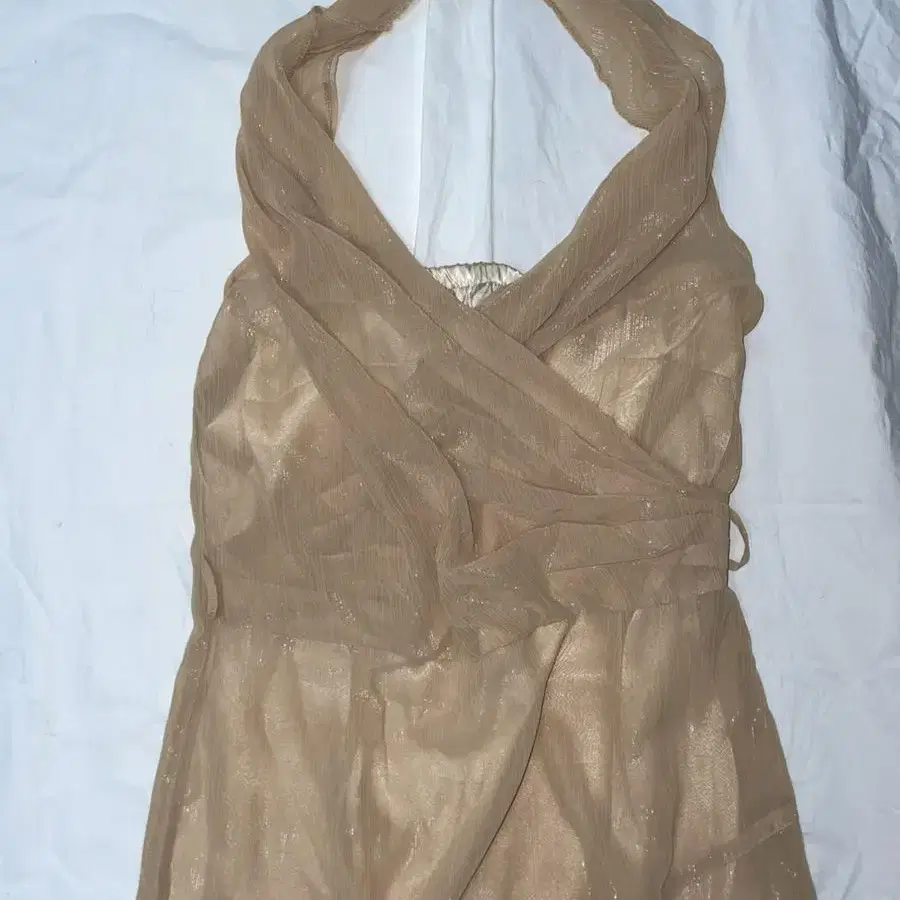 vintage gold dress