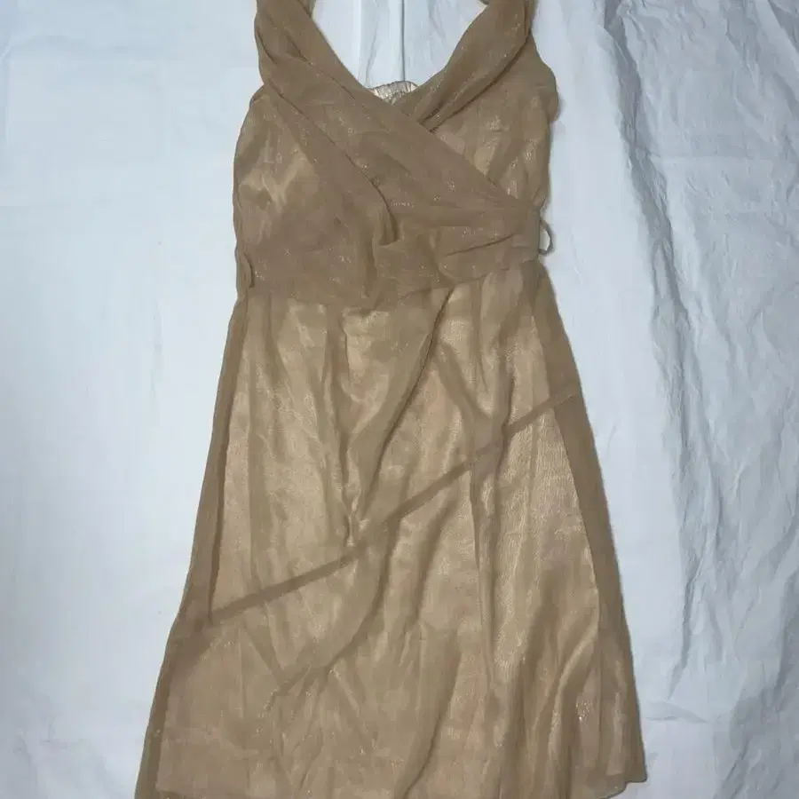 vintage gold dress