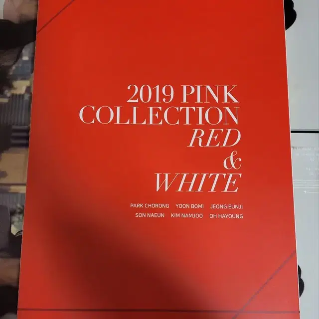 pink collection 정은지 투명액자