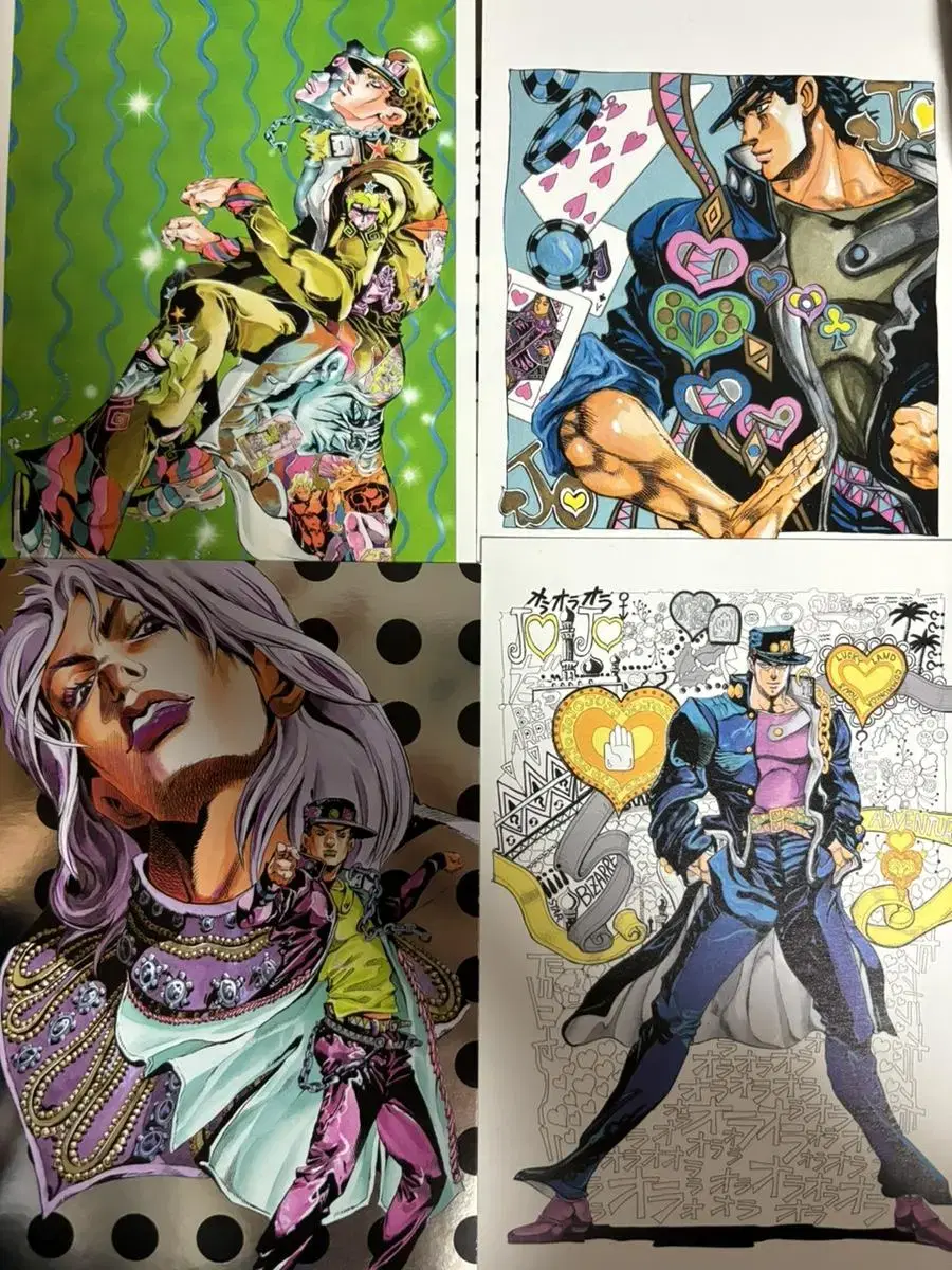 Final price! [JoJo's Bizarre Adventure] Jotaro 2012 JoJo's Bizarre Adventure Postcard