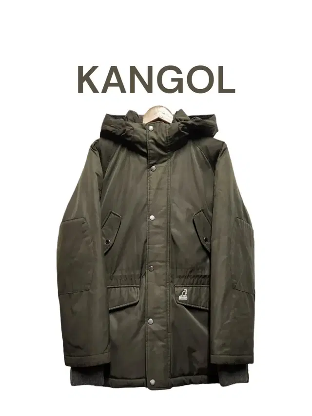 [XL] KANGOL 캉골 덕다운 야상패딩