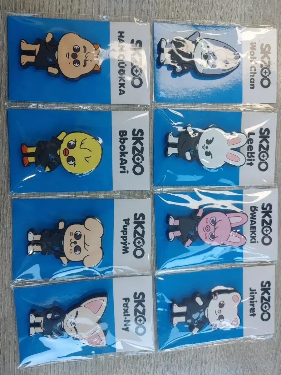 Straykids skzoo magnets