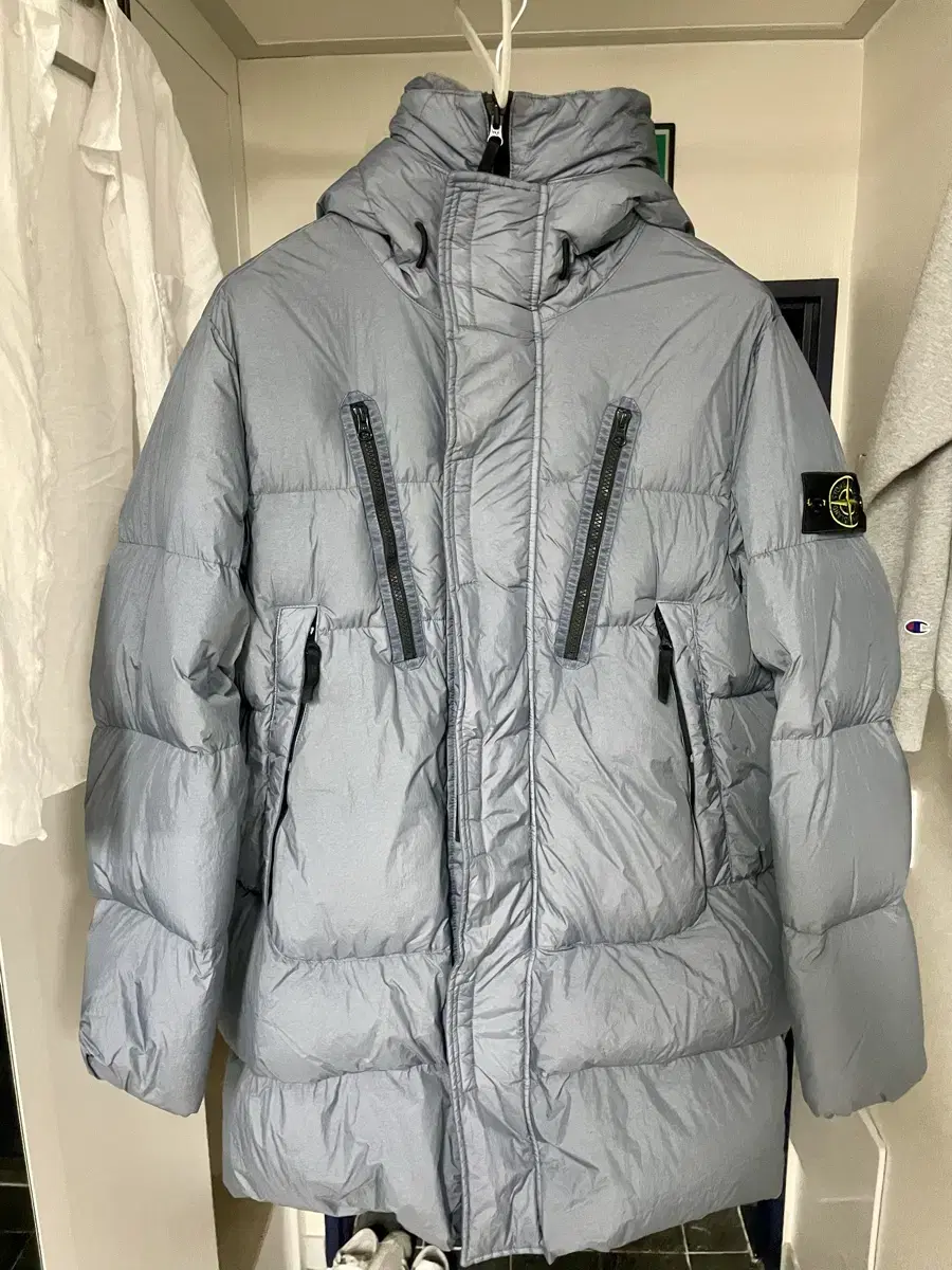 Stone Island 21FW Crinkle Wrap Long Puffer M