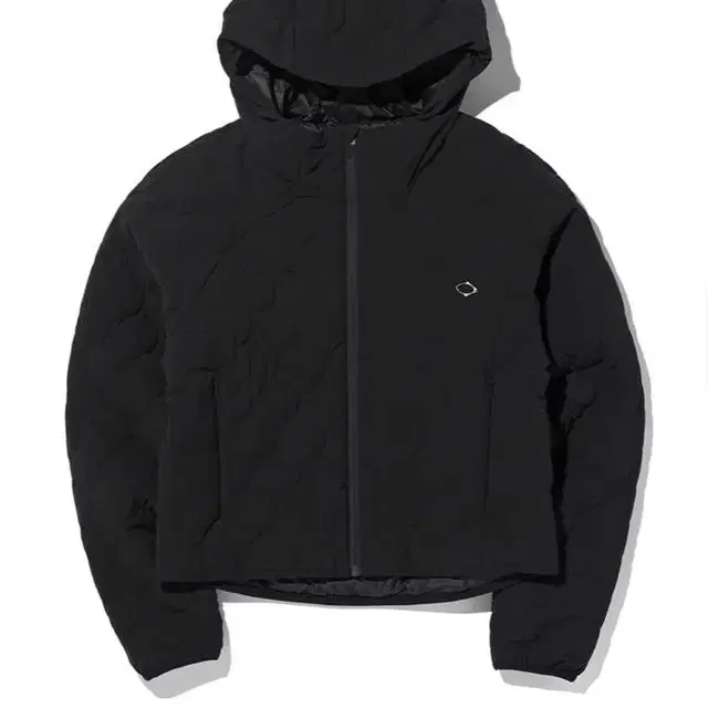 미스치프 -QUILTED HOODED JACKET (BLACK) 교환