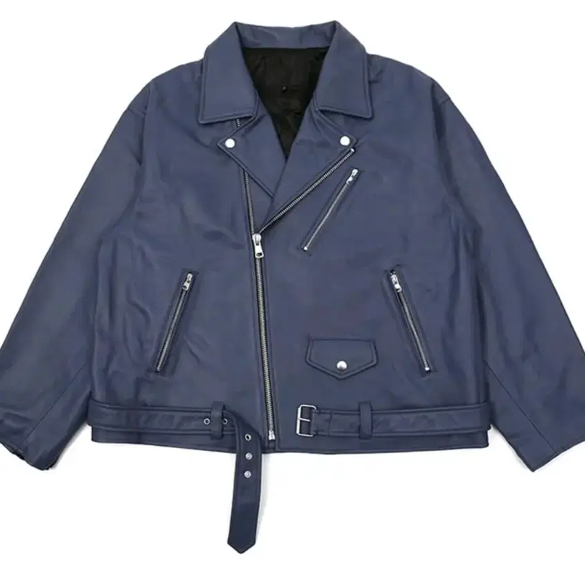 반값 [FLASK] LAMBSKIN OVERFIT RIDER JACKET