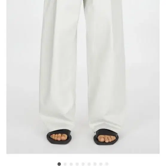 유스 Structured Wide pants light Gray