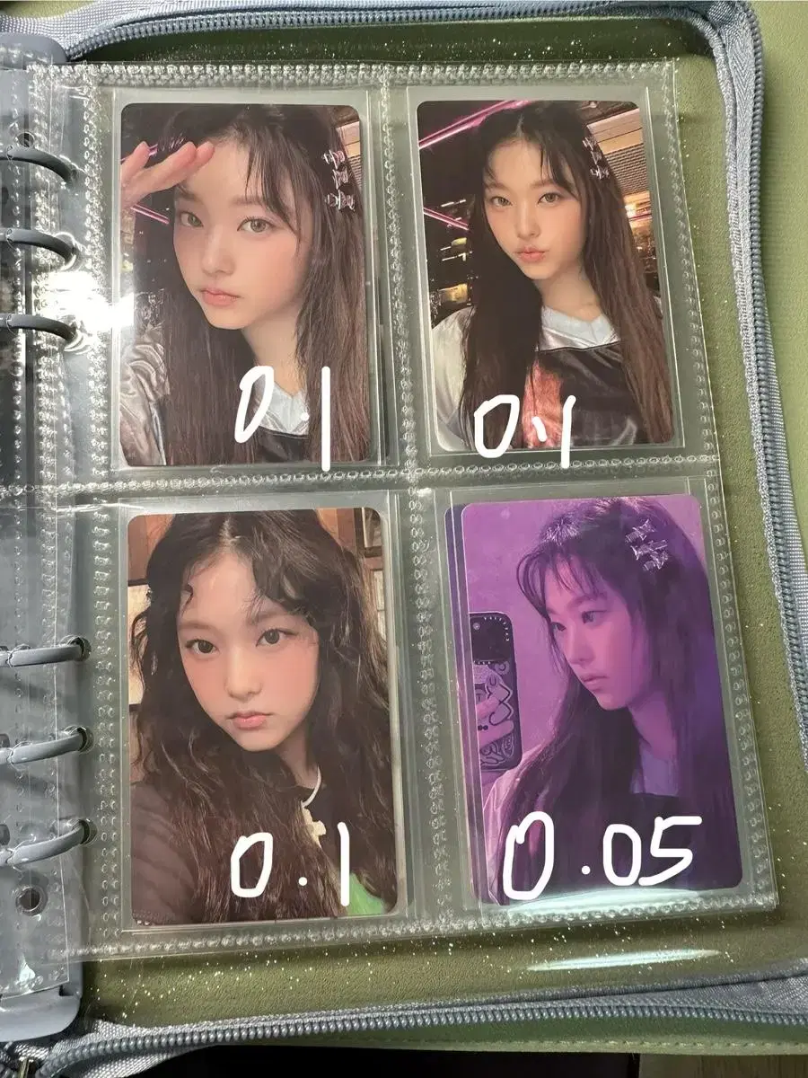 New Jeans minji haerin hyein danielle hanni Official album photocard wts Dito,Supershay