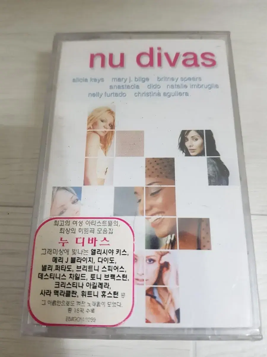 Nu Divas 미개봉테이프 팝카세트테잎Dido Whitney 알리샤키즈