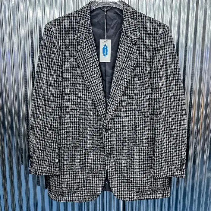 Balenciaga Silk and wool herringbone blazer jacket (domestic M) U23