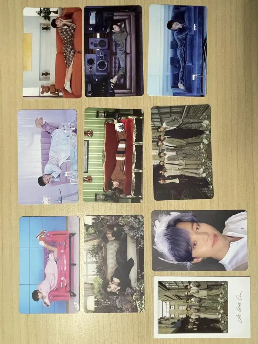 ((price drop)) bangtan 6 albums photocard O ((body reference))