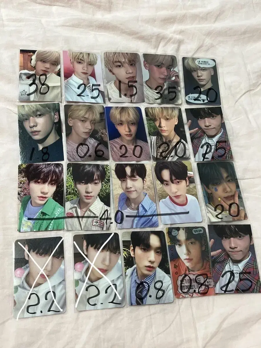 Sources txt soobin photocard wts ld unreleased photocard sealed album doll sign Mozone