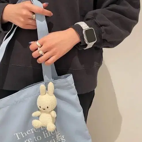 [새상품] bon ton toys miffy 미피 코듀로이 가방참