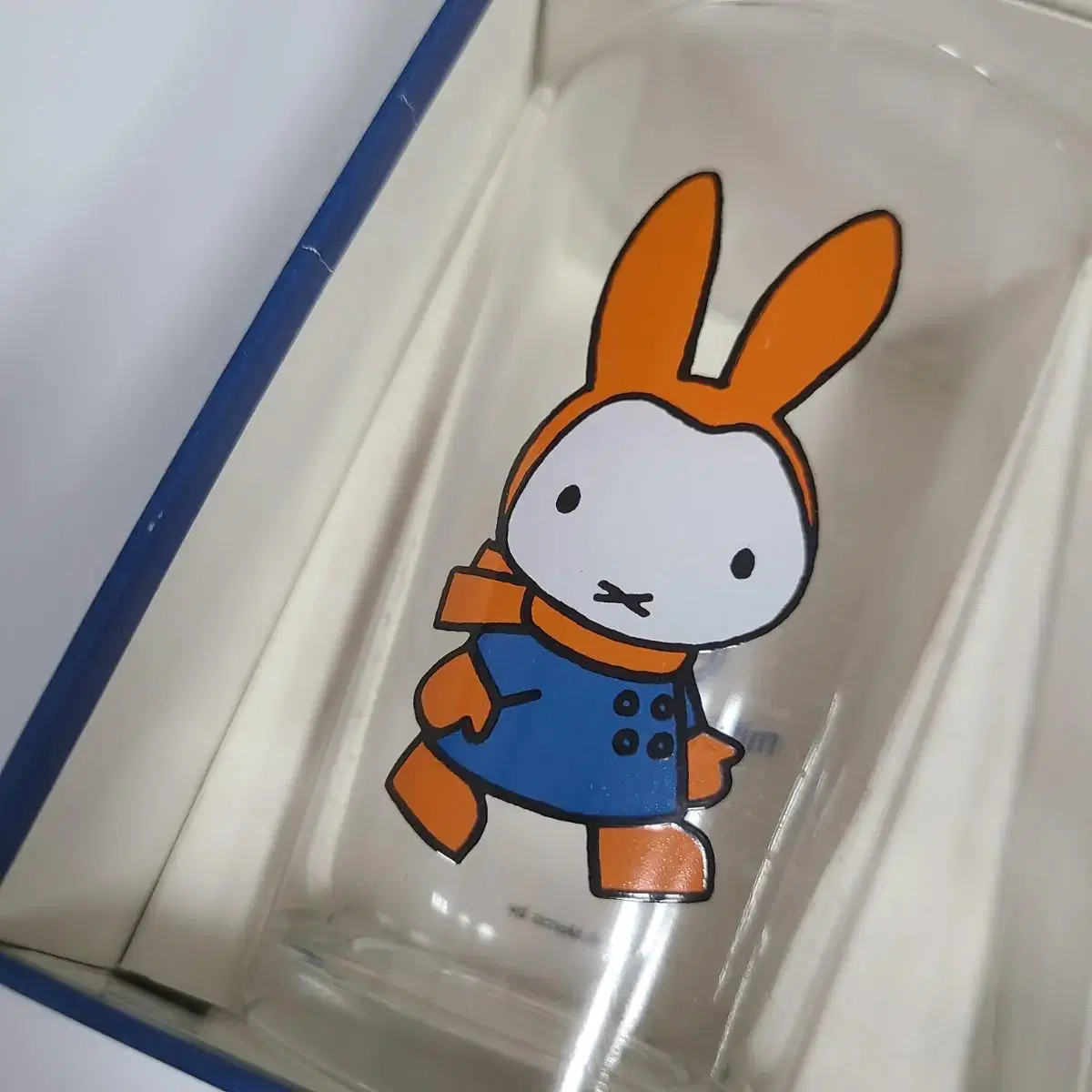 고전 유리컵 유리잔 miffy 미피 캐릭터 굿즈 피규어 인형 머그컵 세트