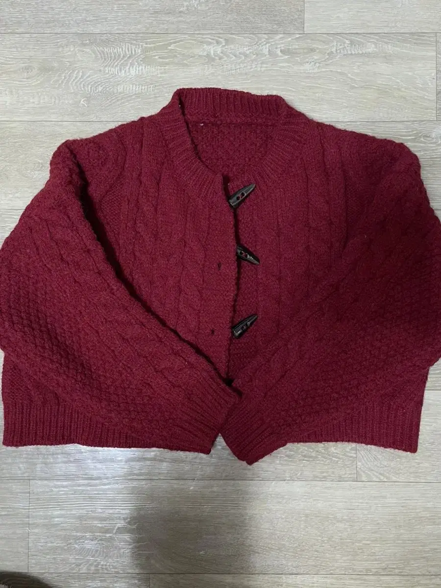 Tteokbokki knit cardigan