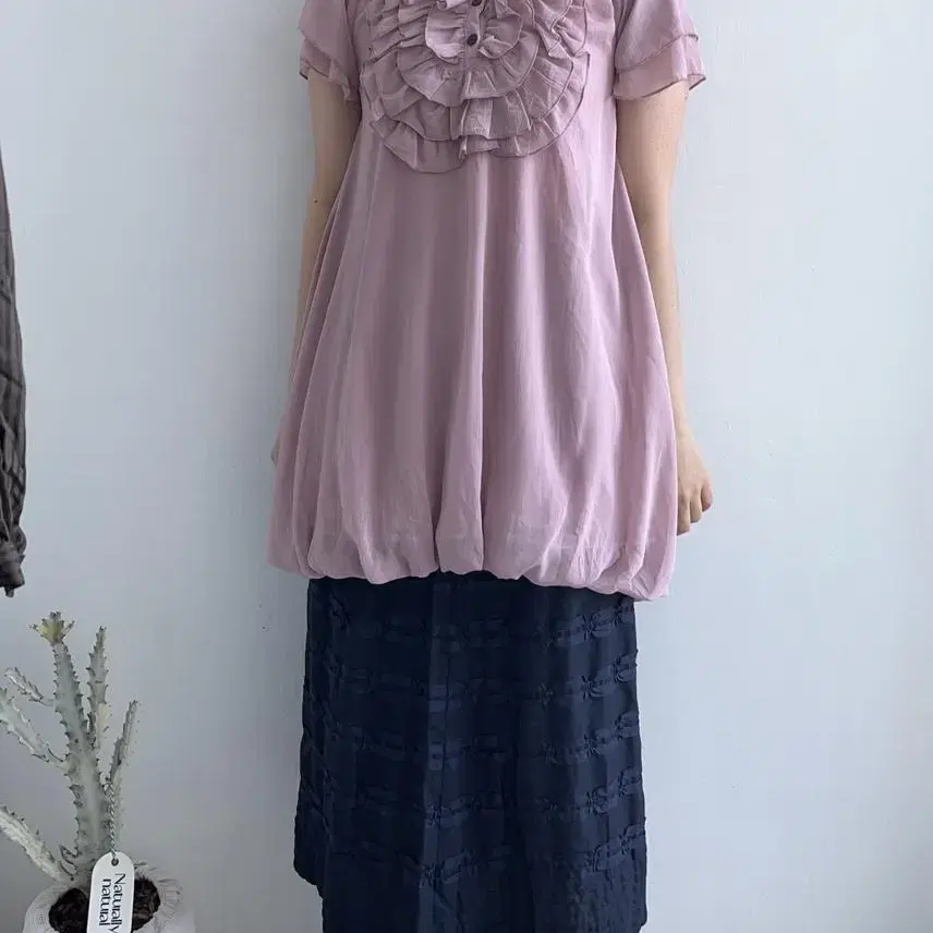 ribbon frill skirt 리본 프릴 스커트