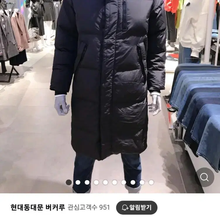 버커루 에어마스터 다운 롱패딩