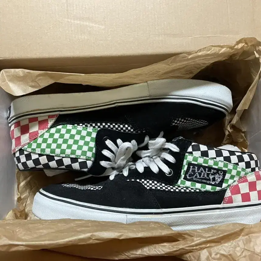 vans x supreme  06 체커보드 하프캡 275