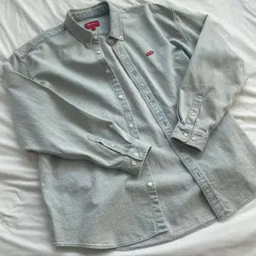 23 S/S Supreme Small Box Shirt (Denim) M | 브랜드 중고거래 플랫폼