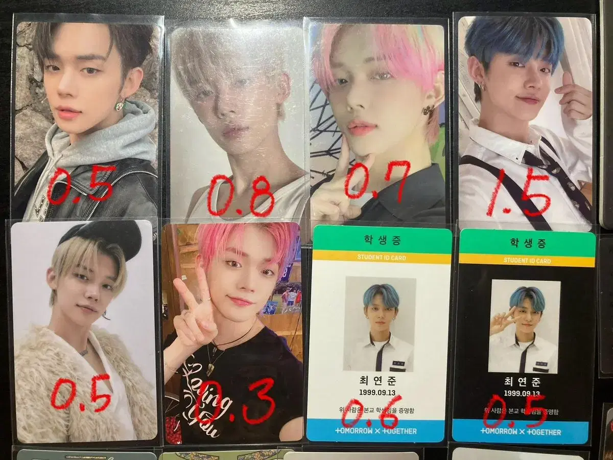 Yeonjun photocard wts Student ID Paoi 553 Jibijibi ld 2020Seasons Greetings