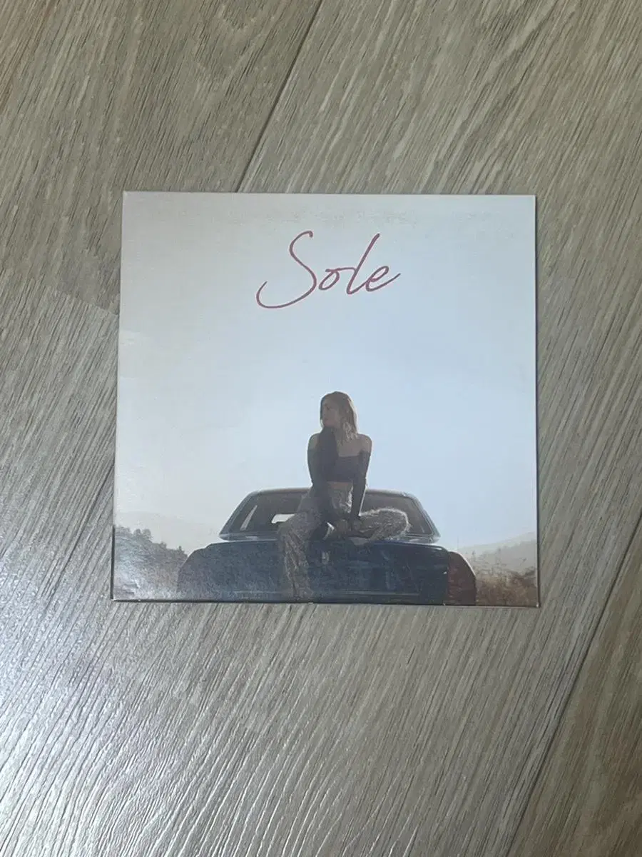 Sole RIDE 데뷔싱글 cd