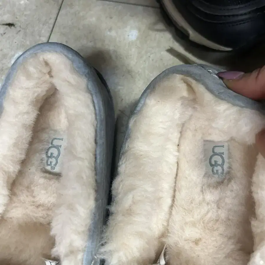 어그 UGG3312 여성 모카신 - 그레이 39  245~250cm