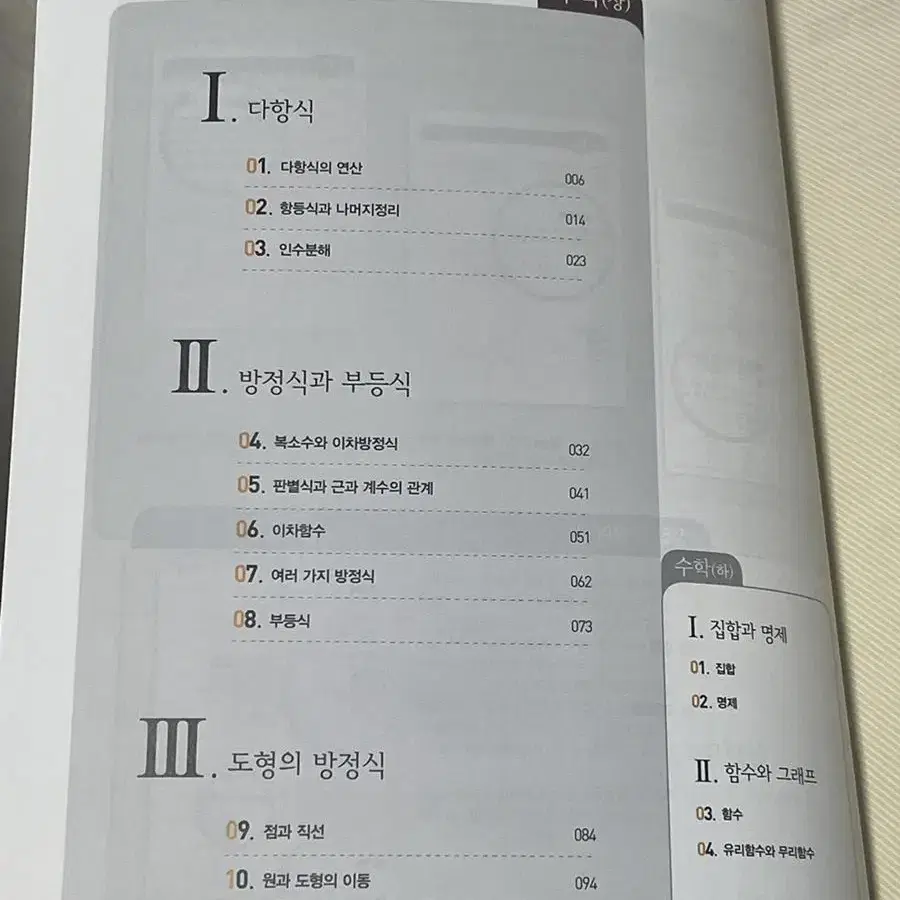 고1 수학 상 절대등급