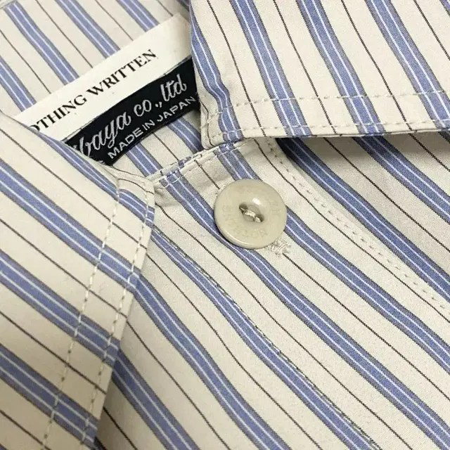 낫띵리튼 majida stripe shirts