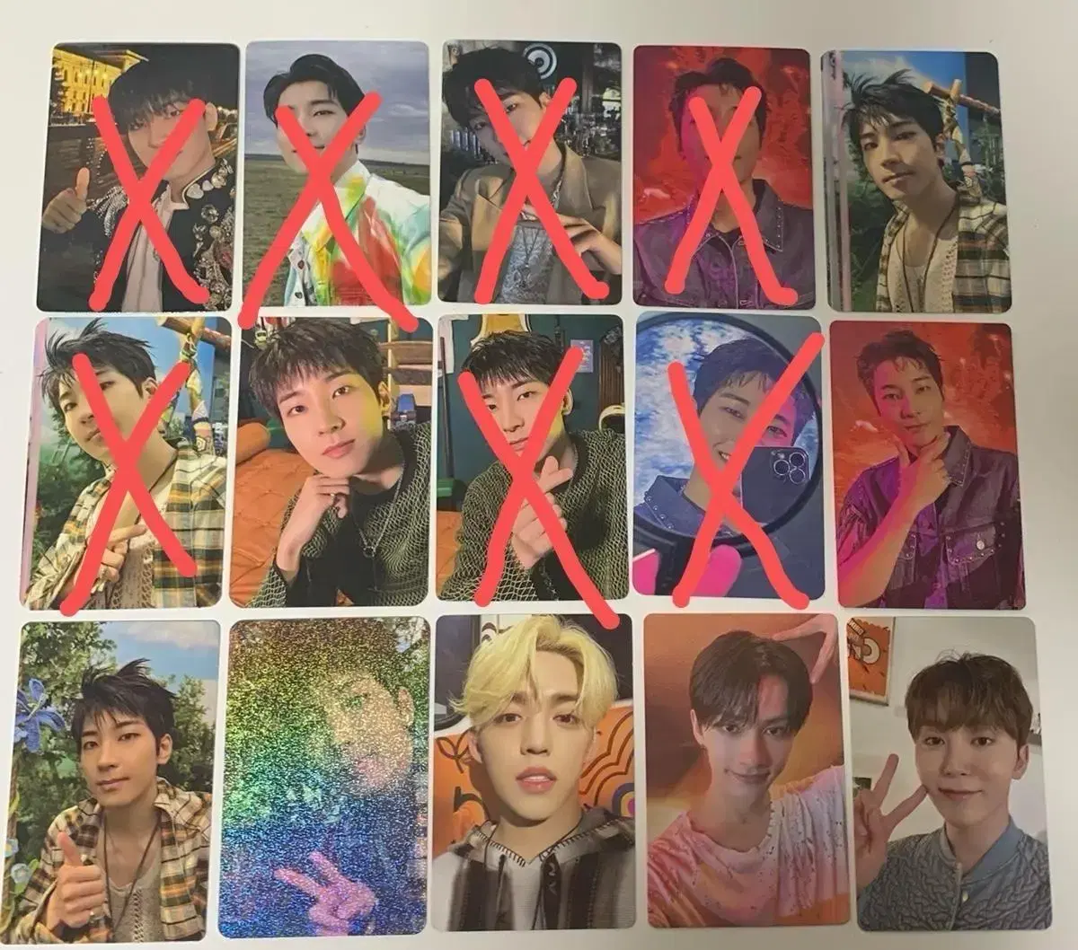 Wonwoo Heaven yizhiyu photocard WTS (also has Tamem)