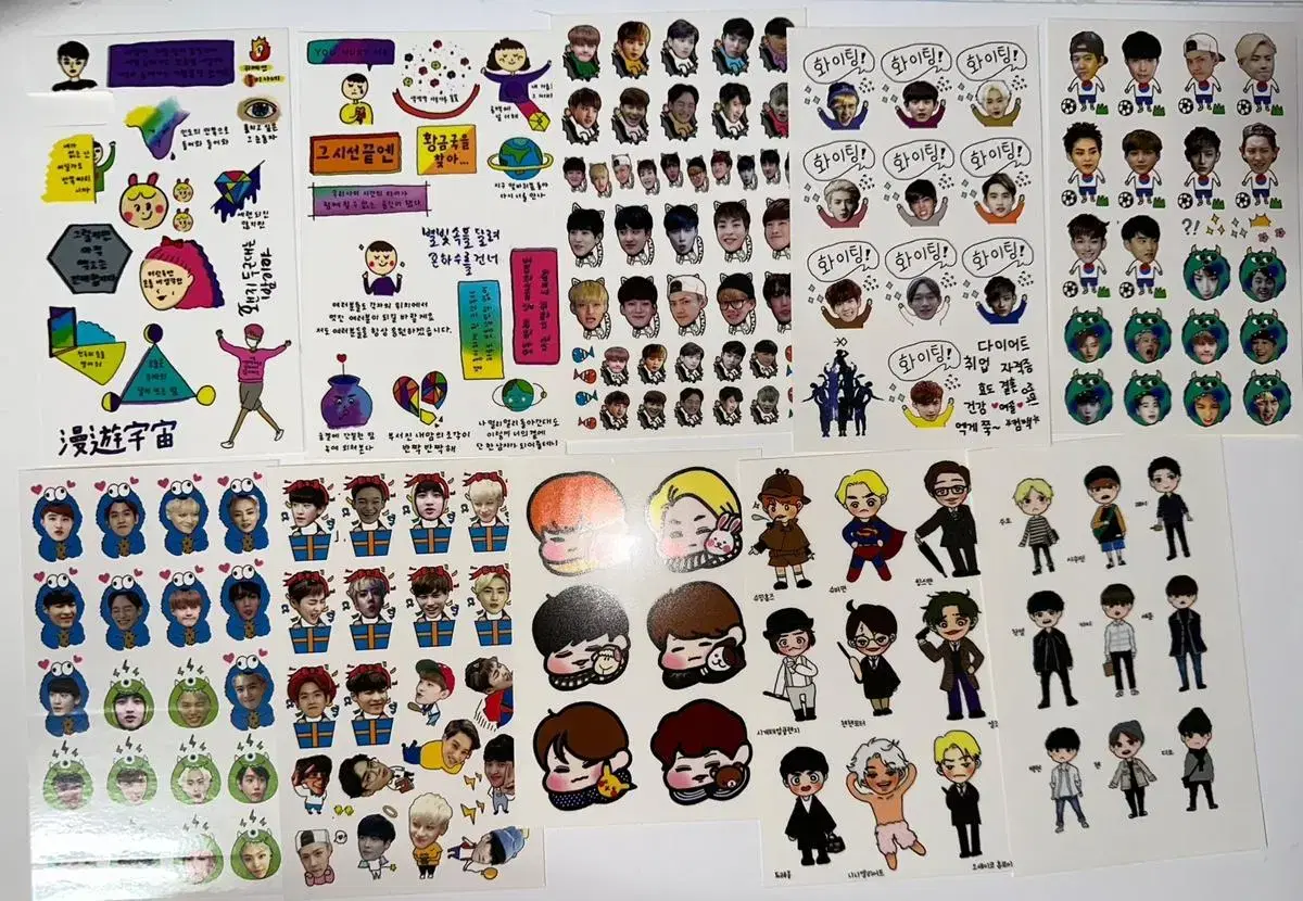 exo sticker I give you so much!!!!