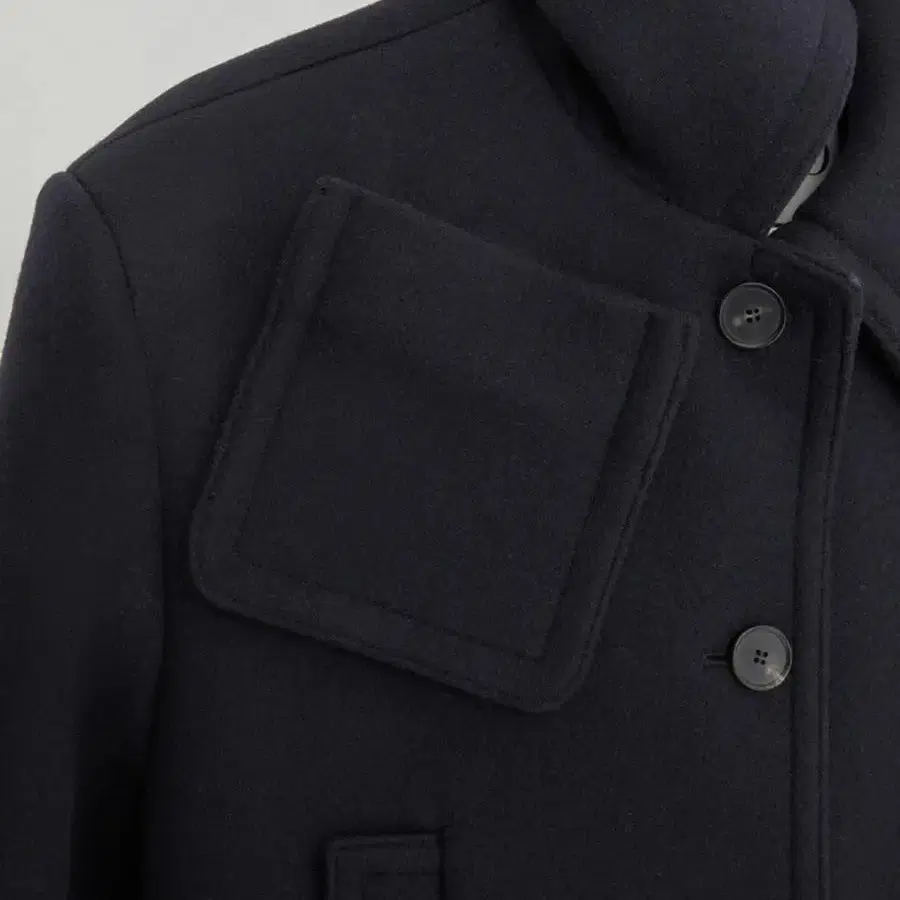 [렉토코트] LIGHT FELT 60S SINGLE COAT, NAVY