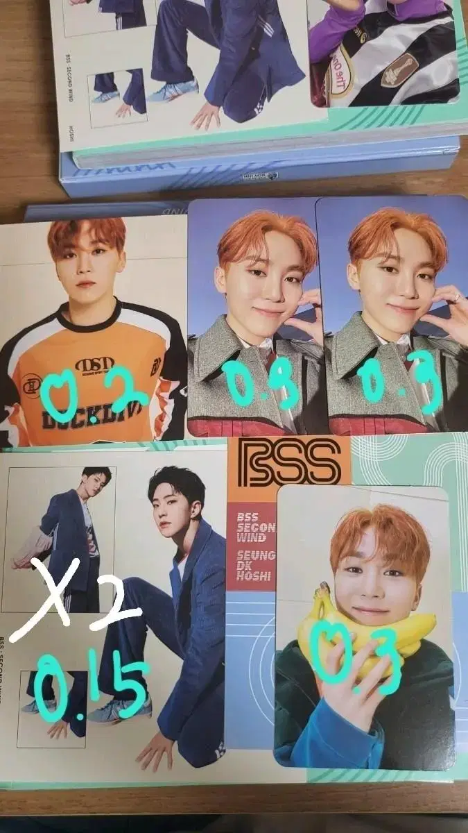 Fighting must be done Bu Seoksoon album + Seungkwan Seungkwan photocard