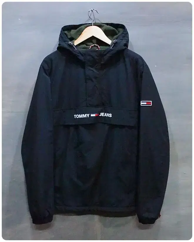 [XL] Tommy Jins Padded Brushed Anorak Jumper (45% off)