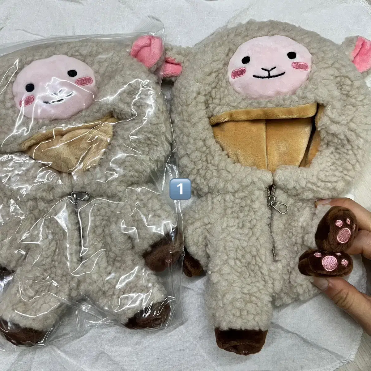 20cm doll clothes basic clothes, han, furin, yang space suit