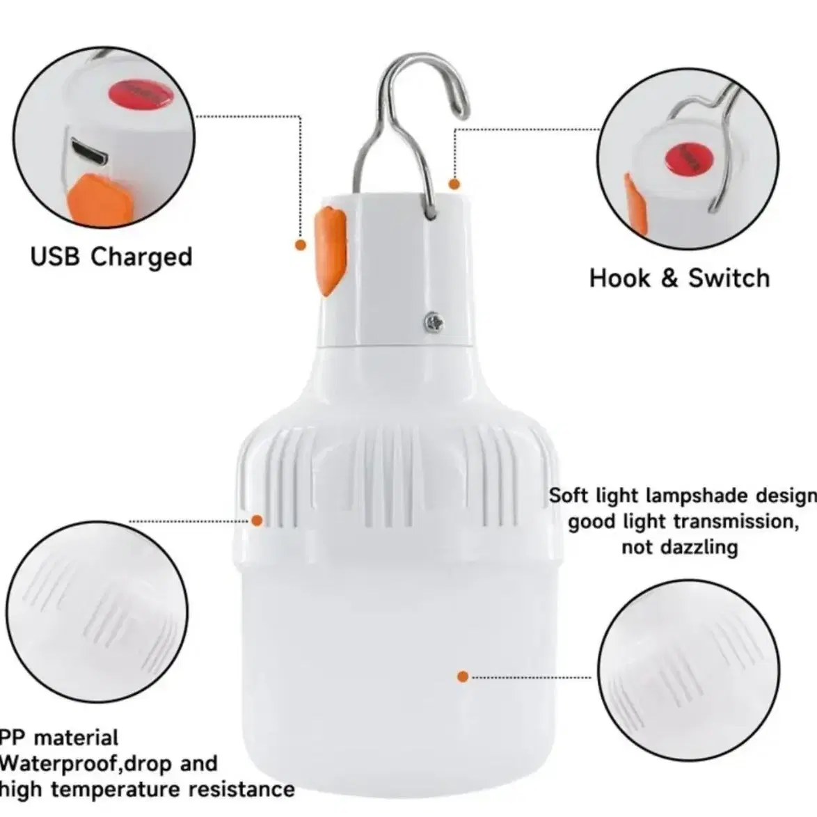 USB 야간 고품질 야간 조명.램프(새상품)생활방수