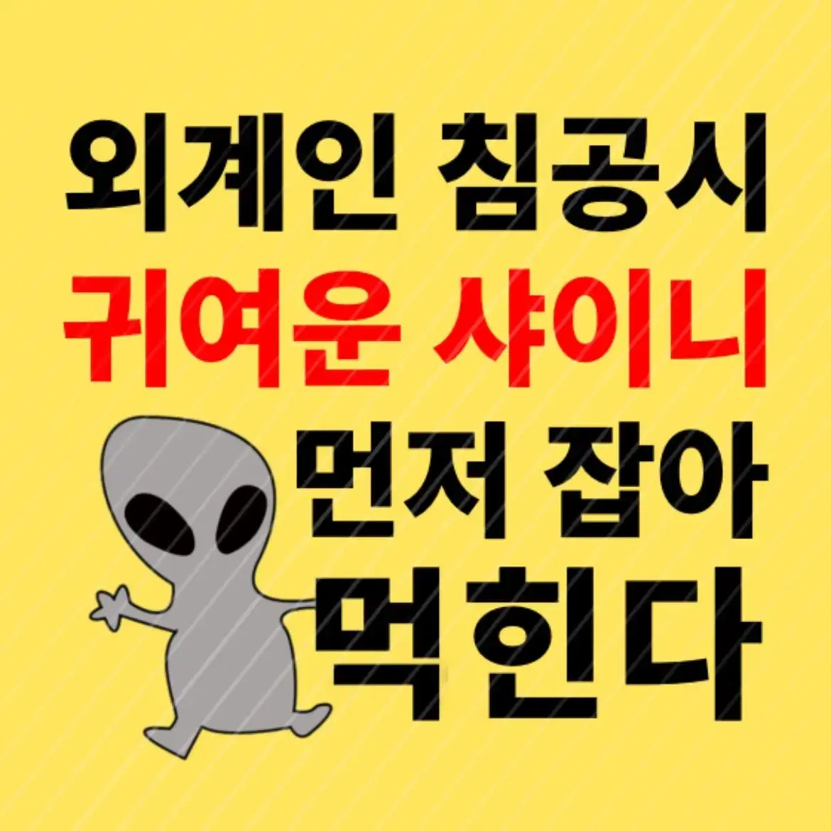 샤이니 외계인 침공시 도무송 비공굿 판매