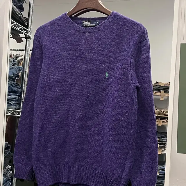 Polo ralph lauren 폴로 랄프로렌 울 니트 (Purple)