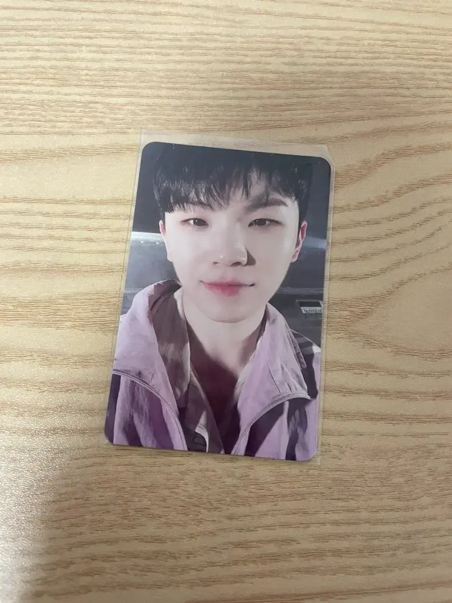 seventeen woozi rinse photocard wts