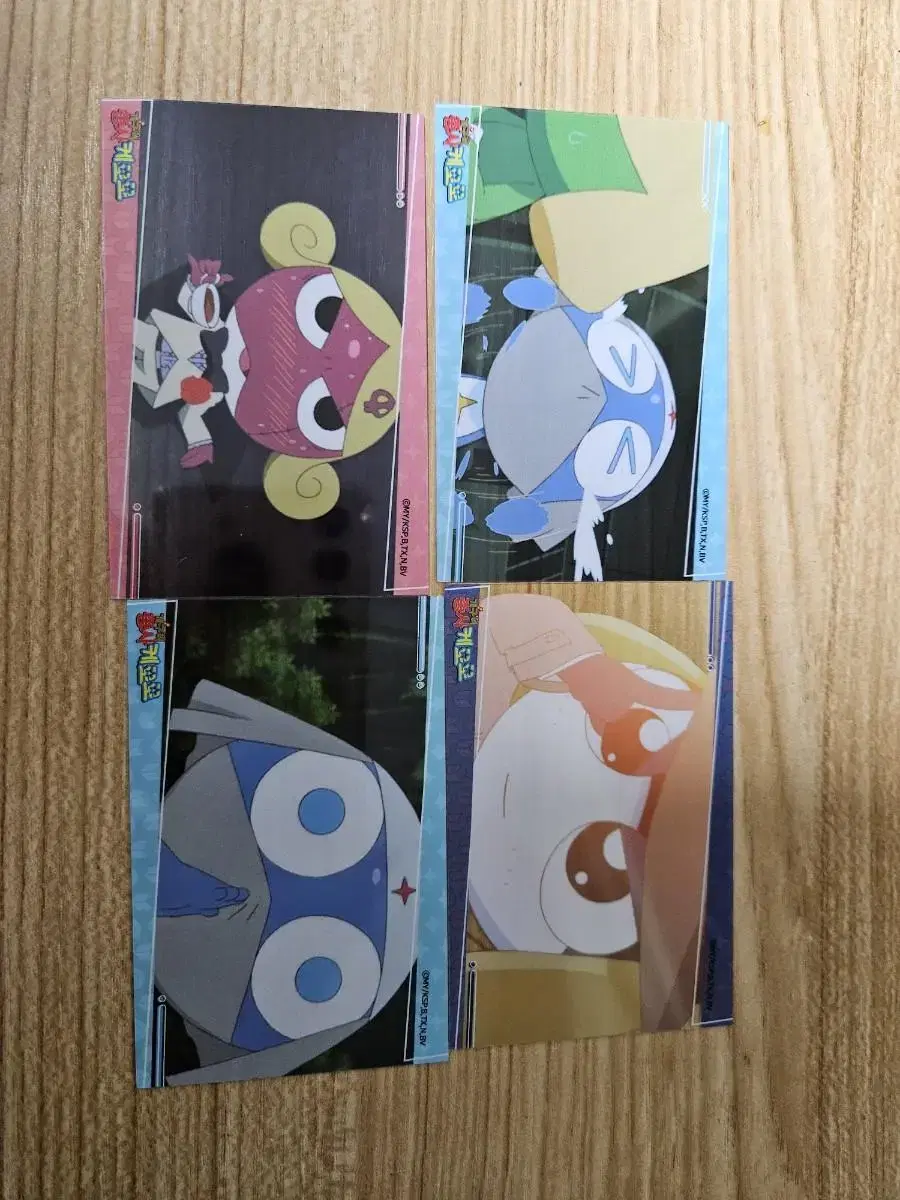 Keroro Collaboration Cafe Clear Card